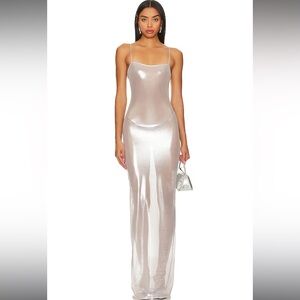 The Liquid Slip in Silver Pearl